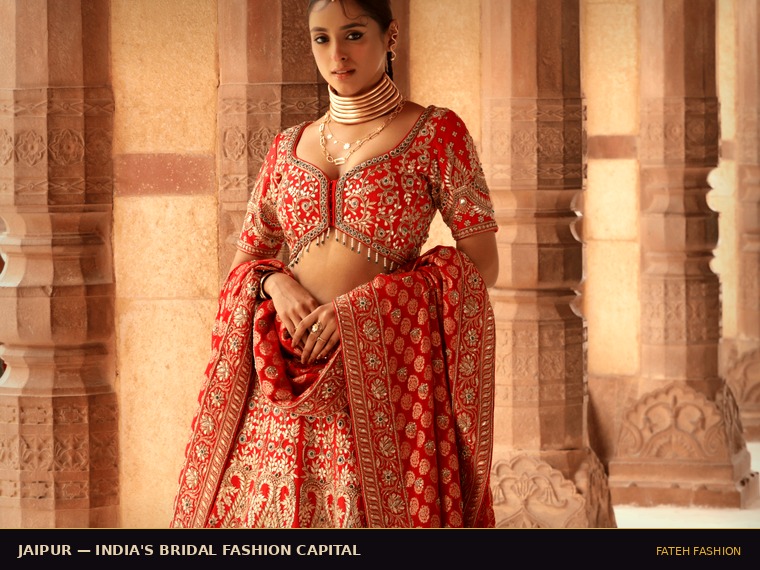 Jaipur Bridal Fashion - Why the Pink City is India Bridal Capital