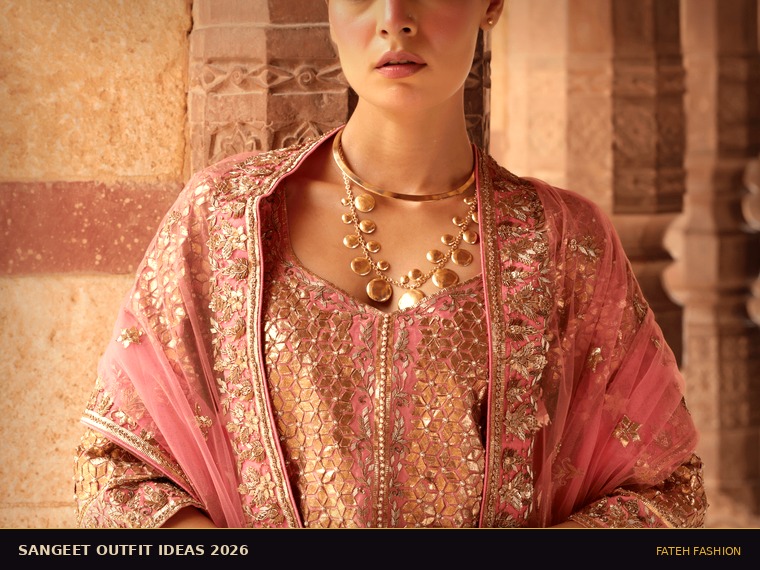 Sangeet Outfit Ideas 2026 - Best Looks for Bride and Bridesmaids